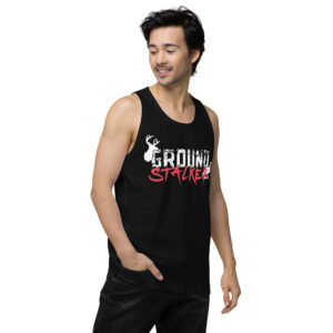 Ground Stalker Men’s Premium Tank Top - Dark