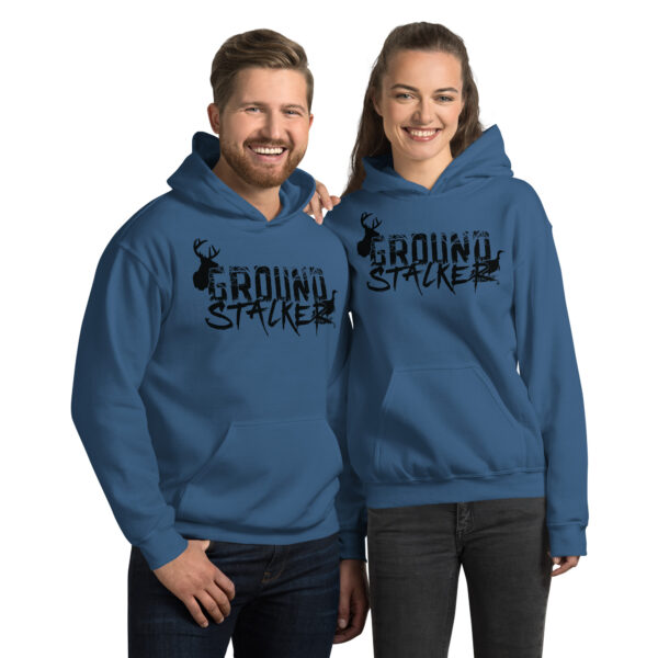 Ground Stalker Unisex Hoodie - Black Logo - Image 10