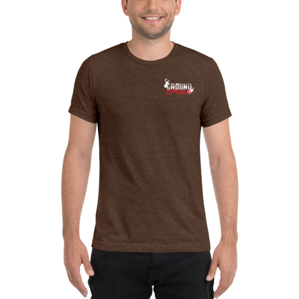 Ground Stalker Short Sleeve T-Shirt - Front & Back Dark - Image 9