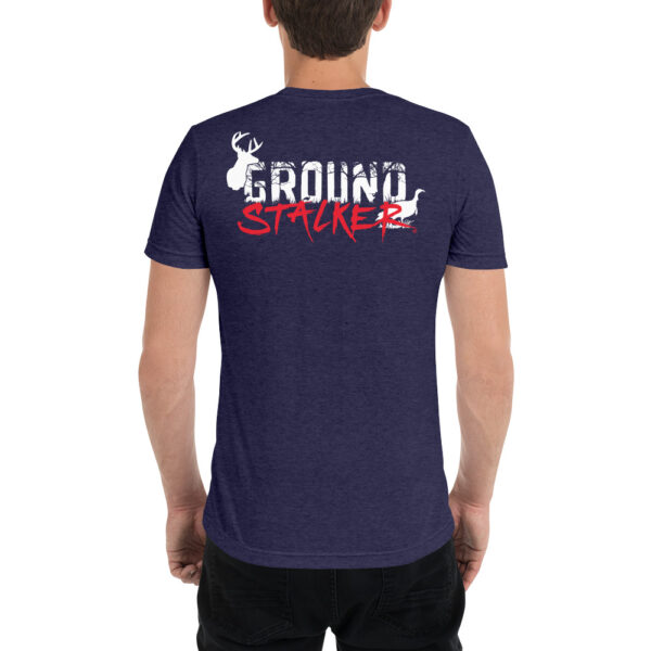 Ground Stalker Short Sleeve T-Shirt - Front & Back Dark - Image 8