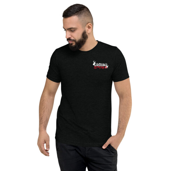 Ground Stalker Short Sleeve T-Shirt - Front & Back Dark - Image 4