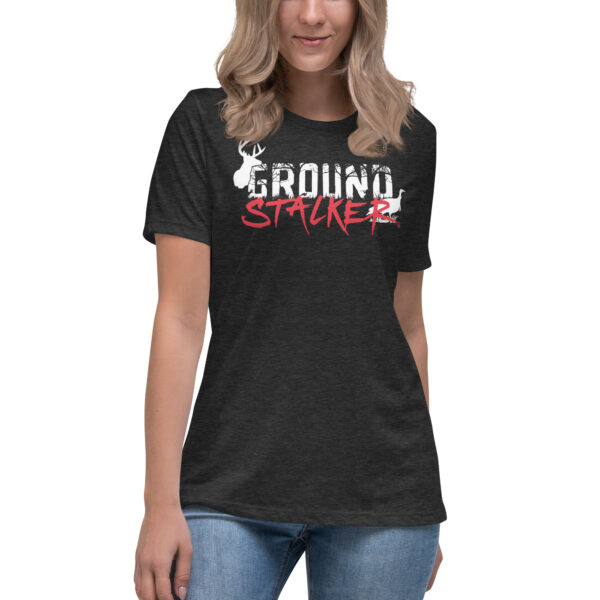 Ground Stalker Women's Relaxed T-Shirt - Dark - Image 5