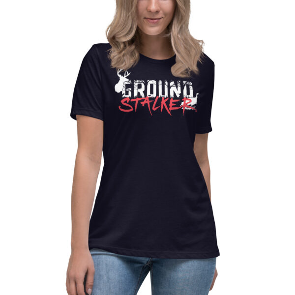 Ground Stalker Women's Relaxed T-Shirt - Dark - Image 4