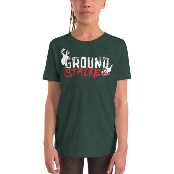 Ground Stalker Youth Short Sleeve T-Shirt - Dark - Image 2