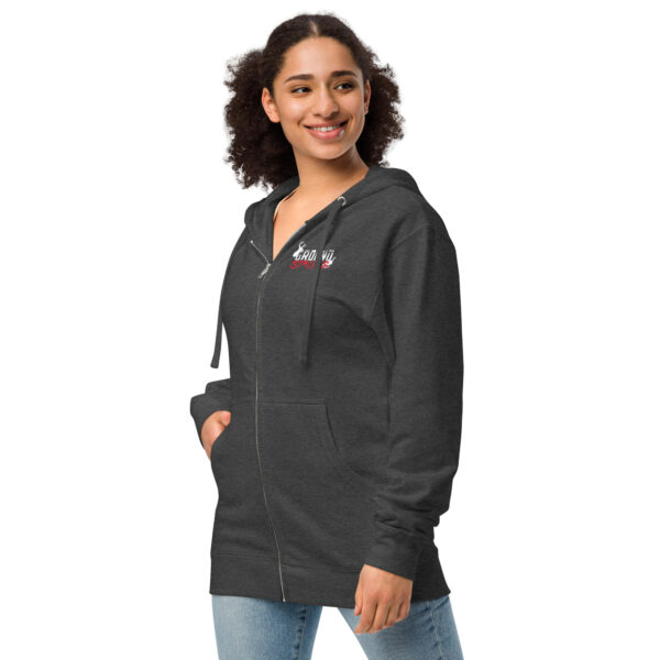Ground Stalker Unisex fleece zip up hoodie - Image 5
