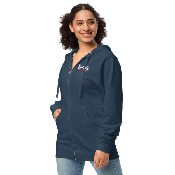 Ground Stalker Unisex fleece zip up hoodie - Image 7