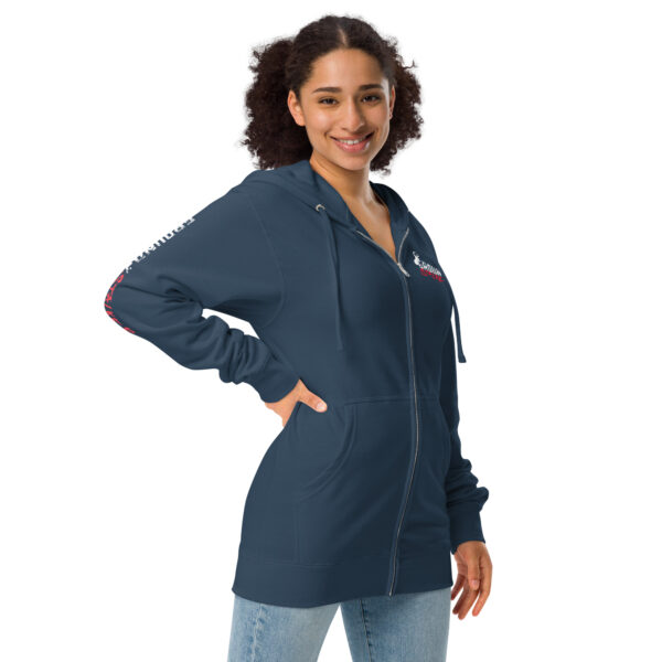 Ground Stalker Unisex fleece zip up hoodie - Image 6